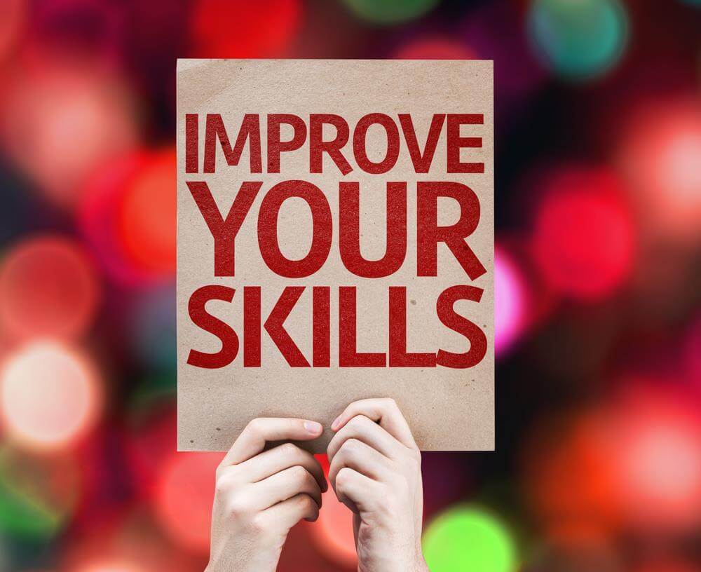 Improvable skills. Improve skills.